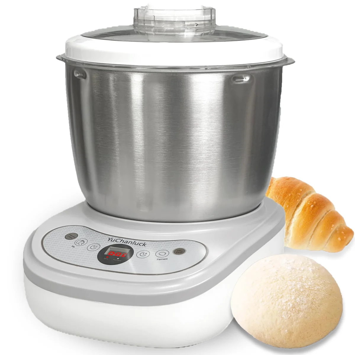 Dough Mixer 7L Large Capacity Electric Dough Maker with Ferment Function for Baking Bread Dough&Pizz Review
